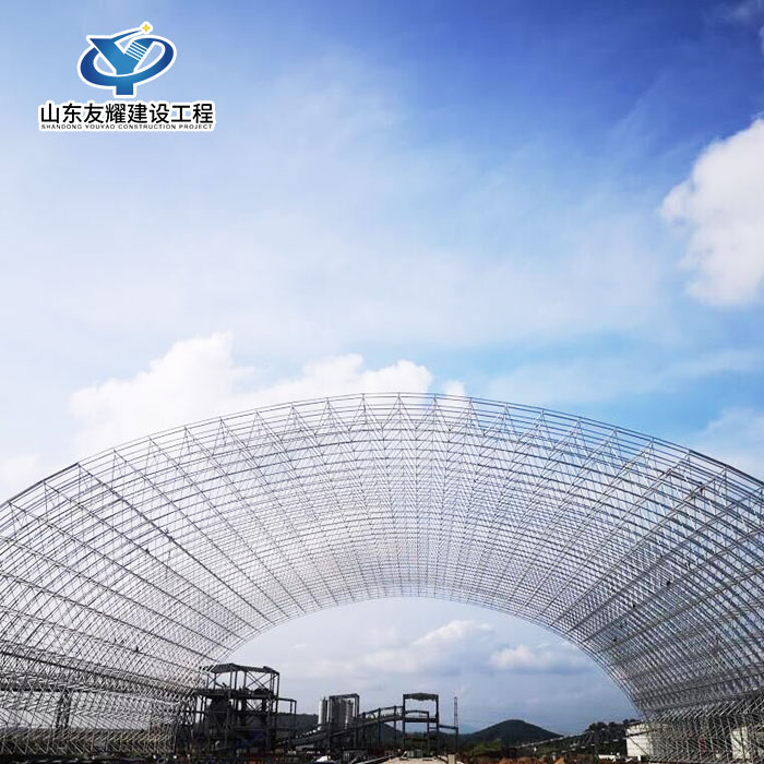 钢结构工程 厂房车间钢结构网架搭建电力塔安装 山东友耀价格合理