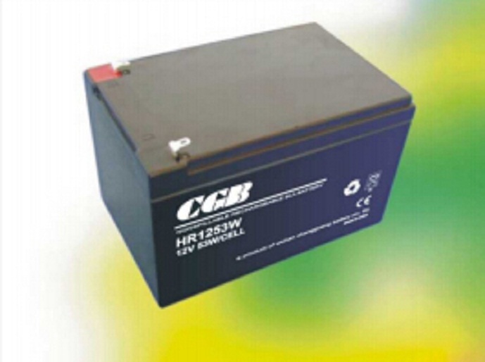 CGB长光蓄电池HR1253W 12V53W 船舶 通信 医疗 安全消防应急系统