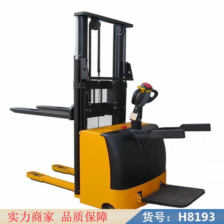 慧采侧驾电动堆高车 插电式电动堆高车 平衡重式半电动堆高车货号H8193