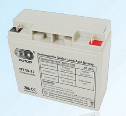 奥特多蓄电池OT20-12 12V20Ah医疗仪器/门禁系统电梯 消防