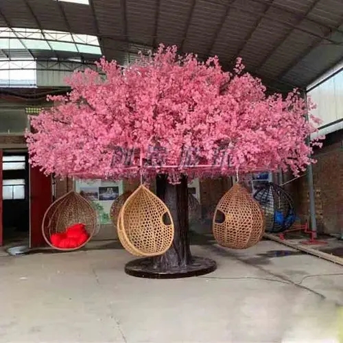 网红旋转许愿树吊篮 网红旋转许愿树秋千 安装网红旋转许愿树