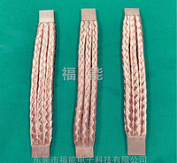 熔压一体件铜辫子软连接铜编织跨接线工艺过硬