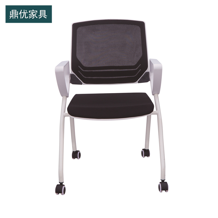 学生网布宿舍座椅，优质新闻培训椅价格，鼎优家具学生学习培训椅