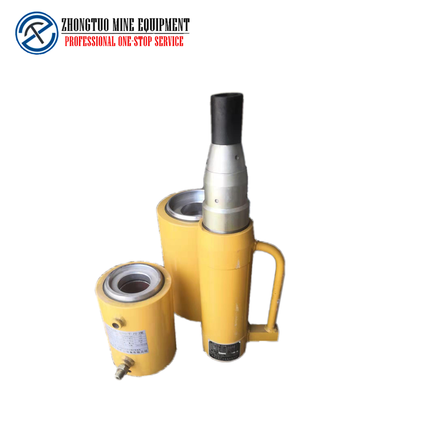中拓厂家大量现货供应QYDC270-200前卡式千斤顶体积小 重量轻 效率高