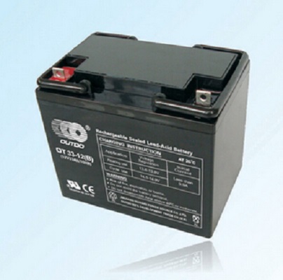 奥特多蓄电池OT33-12（B） 12V33Ah 电力操控后备电源UPS直流屏用