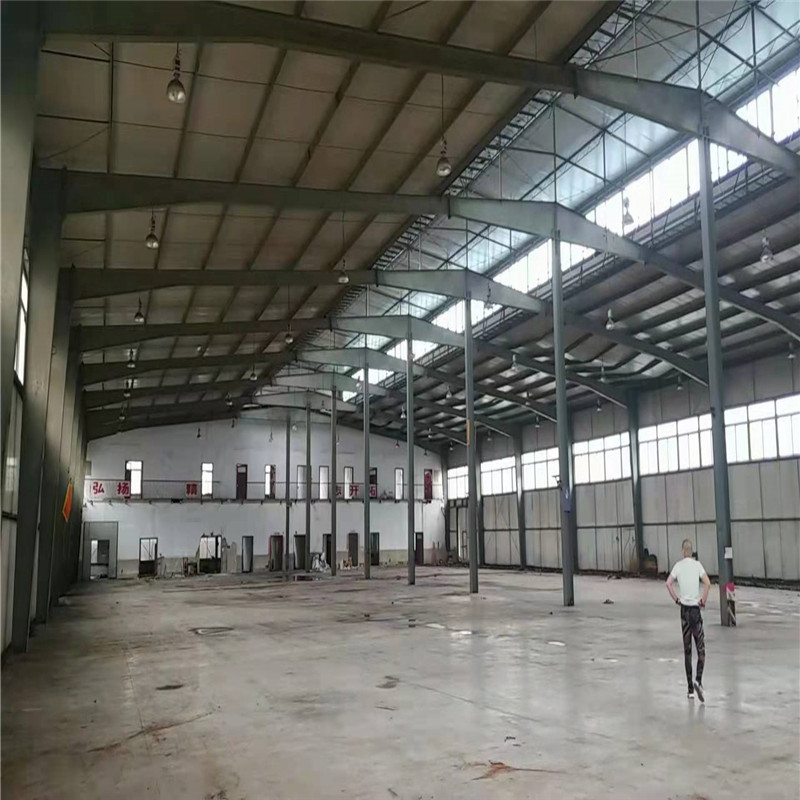 厂家直销多种型号二手钢结构 废旧各种行车房 二手钢结构车间