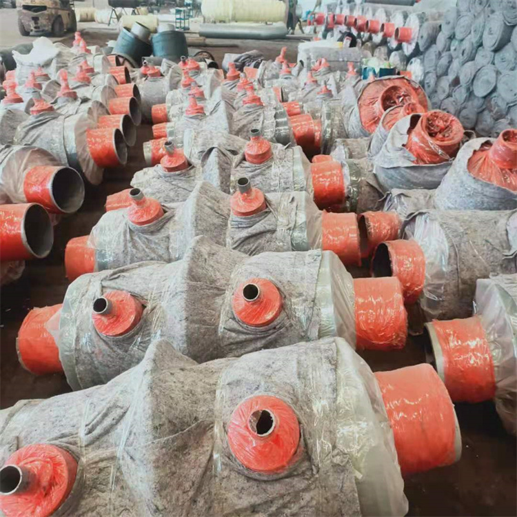 预制地埋蒸汽钢套钢保温管件三通 玻璃棉保温管道出地弯头 洋涌管道面向全国销售 规格多样