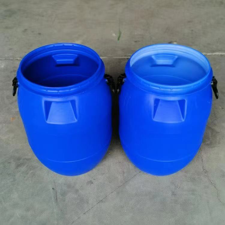 60L大口圆塑料桶 60L抱箍桶
