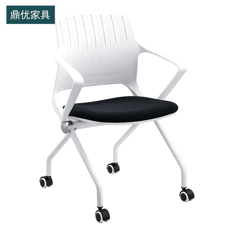 智慧教室学生椅定制，鼎优培训桌椅直销，办公会议网椅-f8