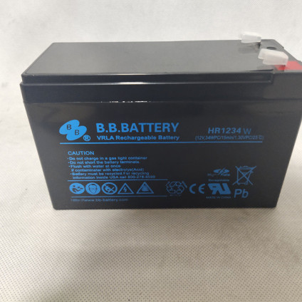 台湾美美BB蓄电池HR1234W 12V34AH 基站通信UPS直流屏专用