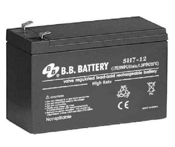 台湾美美BB蓄电池SH7-12 12V7AH仪器仪表照明UPS储能用
