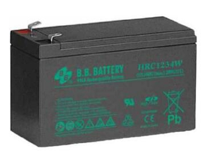 台湾美美BB蓄电池HRC1234W 12V34AH UPS电源消防门禁用电瓶