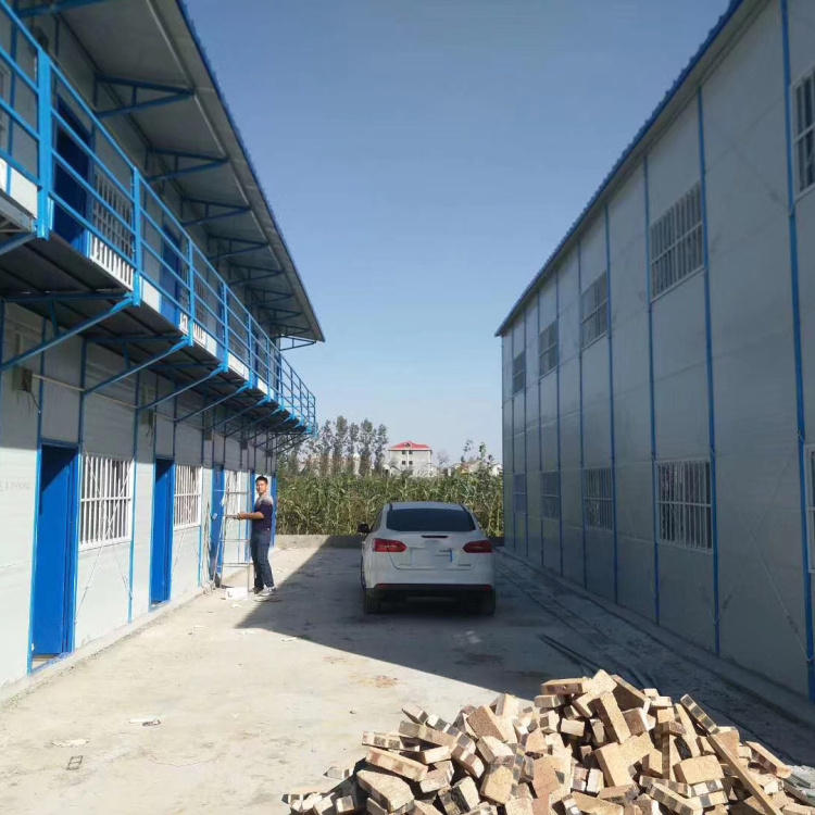 活动板房安装  工地集装箱活动板房  多次拆卸安装灵活方便