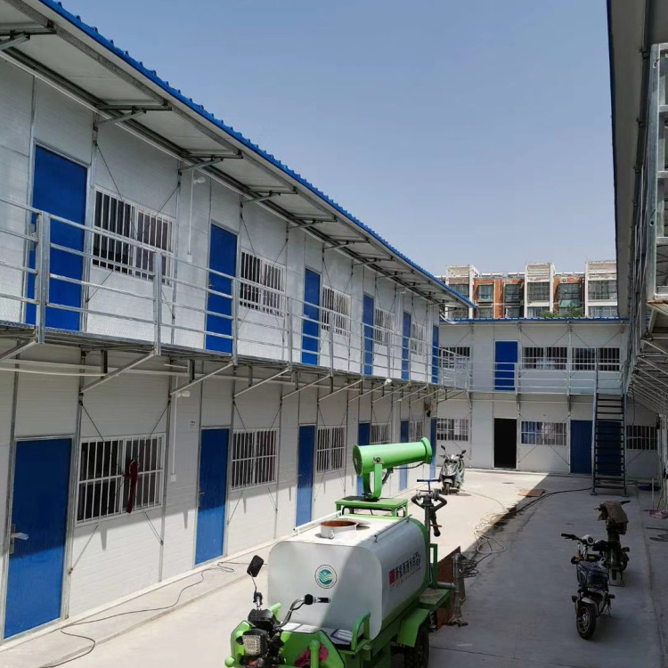 折叠活动房  别墅活动板房  建造成本低可二次利用