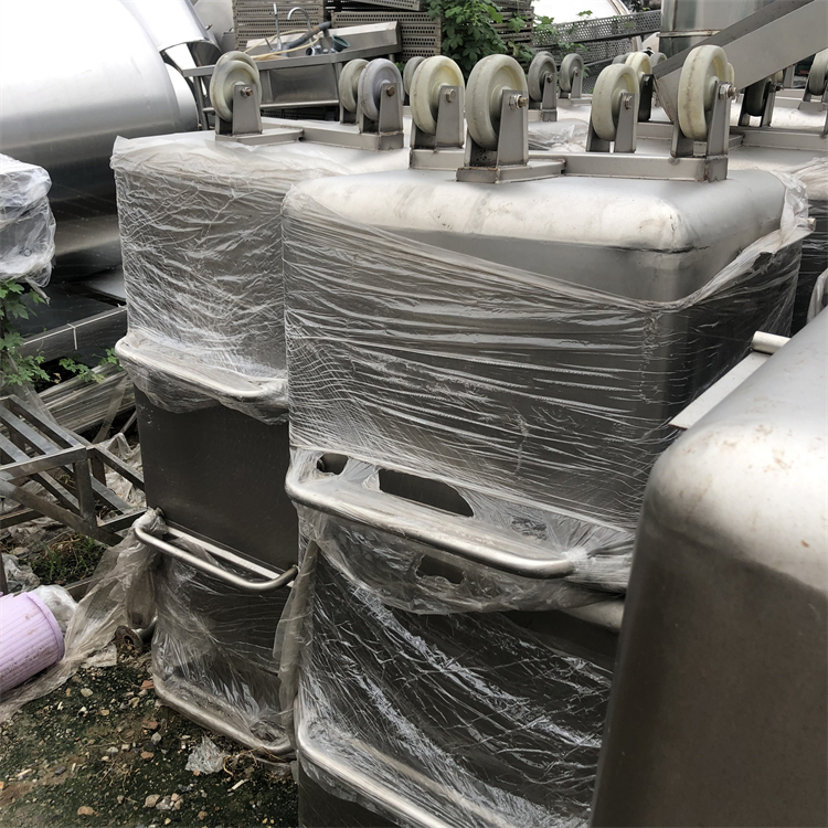 不锈钢料车 二手移动料车