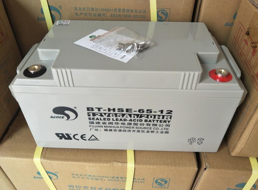 赛特蓄电池BT-HSE-65-12 12V65AH 免维护 铅酸阀控式电源 包邮