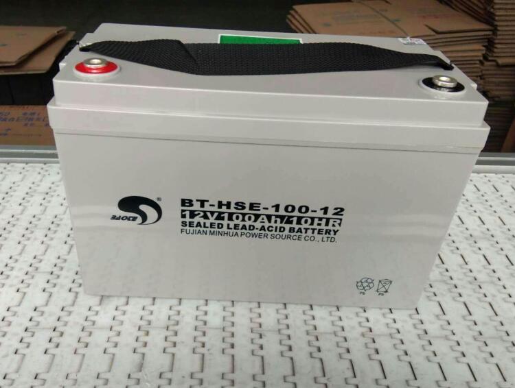 赛特蓄电池BT-HSE-100-12 12V100AH 铅酸阀控式ups蓄电瓶直流屏专用