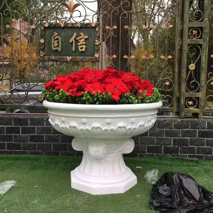 现货 室外移动玻璃钢花盆 玻璃钢市政花箱 玻璃钢花盆 种类繁多
