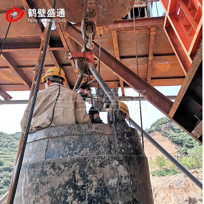 16吨矿山吊钩 11吨竖井钩头 旋转钩头携程服务