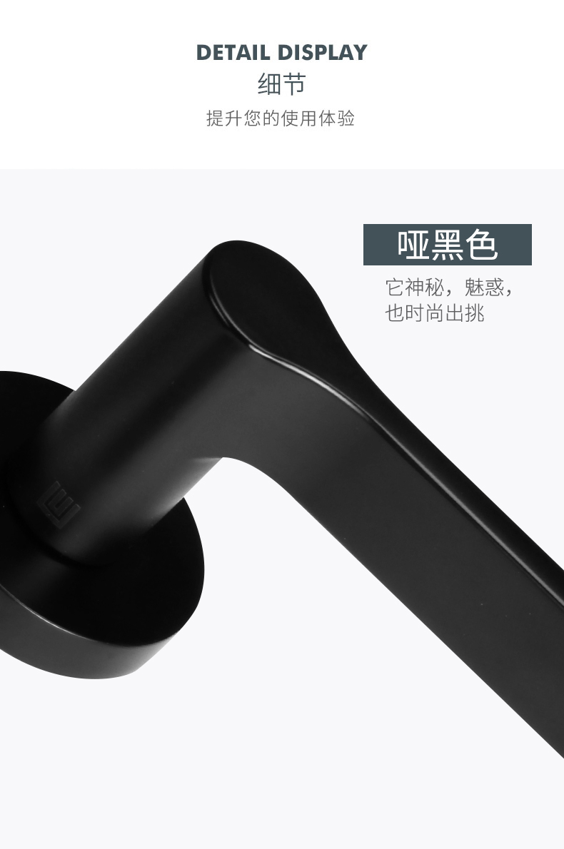  磁吸静音门锁品牌 木门锁厂家直销 锁具批发 