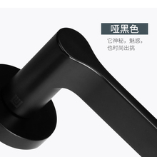 锁具批发  执手门锁价格 黑色分体锁