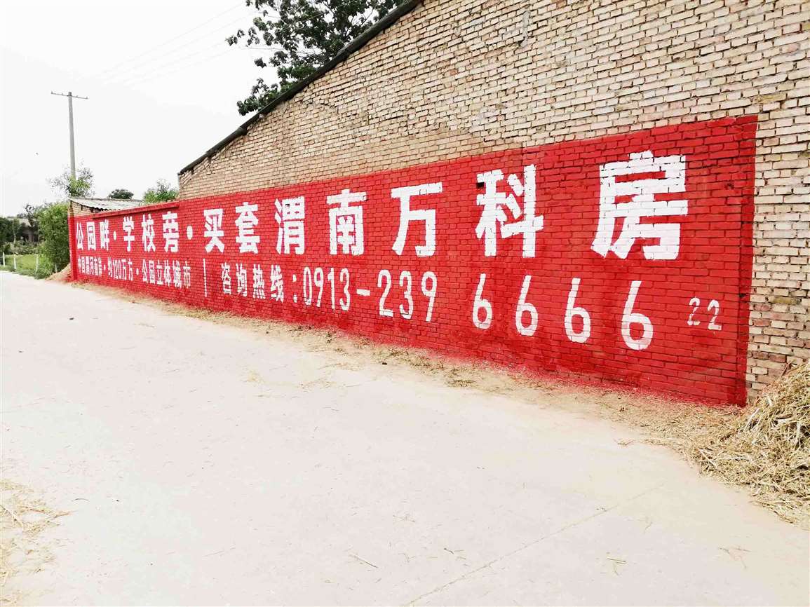 朔州墙体广告 墙体广告投放事项 朔州乡镇墙体广告投放事项