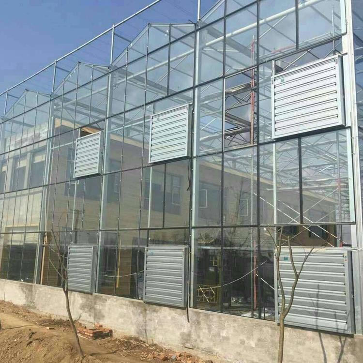 河北科研玻璃温室承建 立体玻璃温室设计 可定制 轩琪