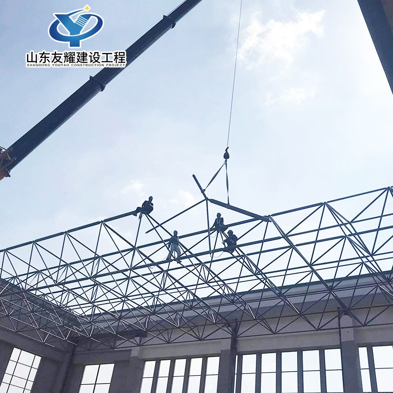 济宁网架供应商 网架钢结构工程搭建翻新 保质