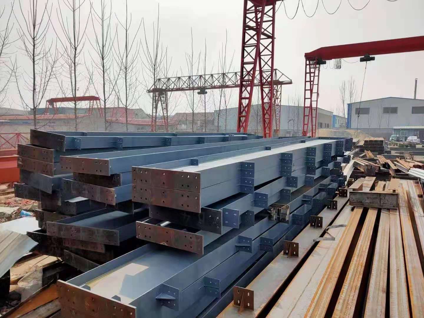 全国出售二手钢结构 各种型号钢结构材料  广泛应用