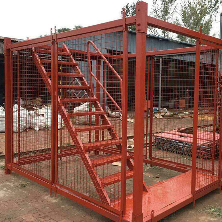 建筑施工安全笼梯 建筑工地用安全梯笼 地铁施工安全梯笼 产地货源
