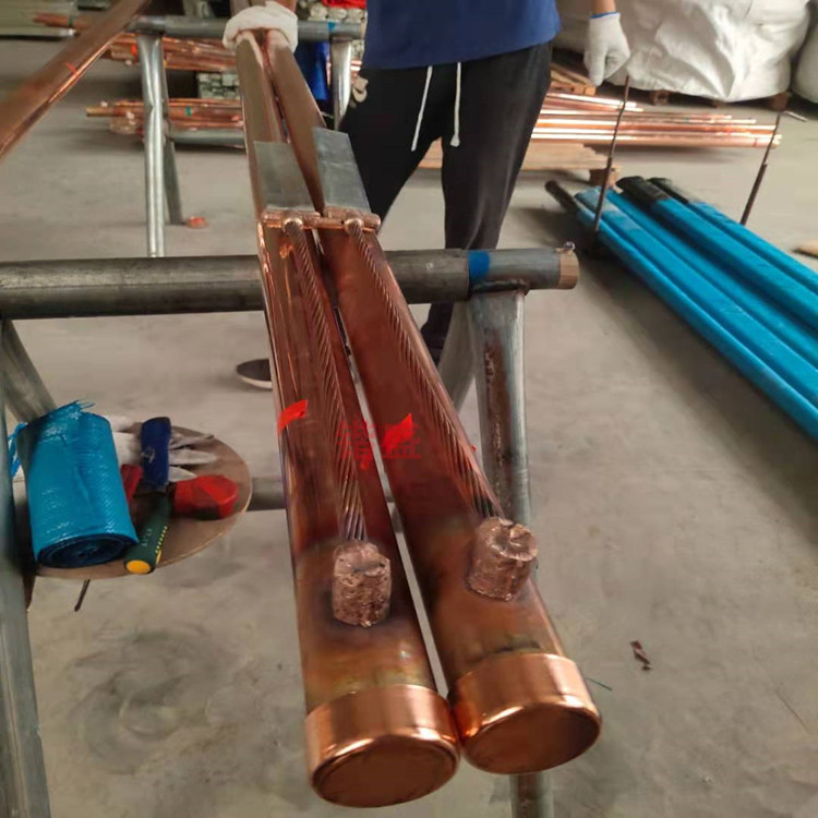 离子缓释型接地极防雷中空式接地系统 离子接地棒 电力系统防雷接等材料