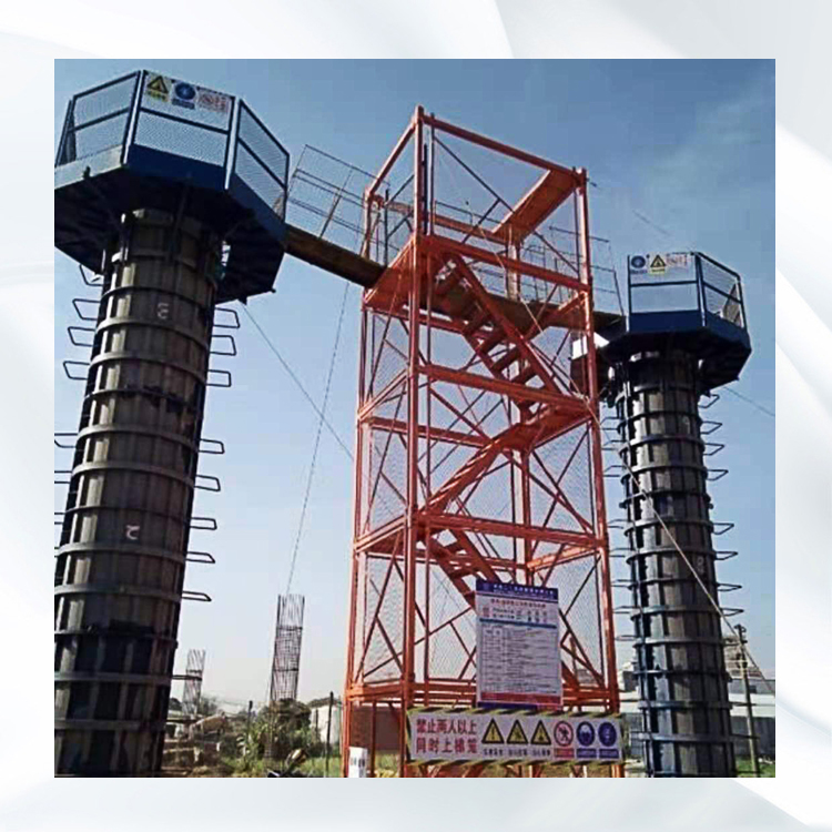 隧道施工平台   八角形桥梁施工墩柱平台     永邦供应  福建   高铁建筑施工盖梁平台