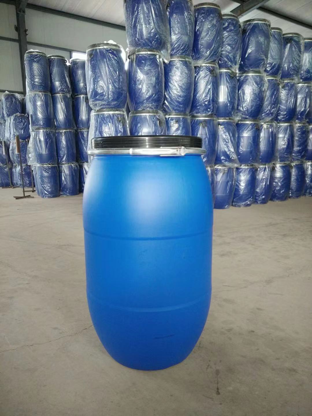 二手120升大蓝桶 120L包箍桶  120公斤化工桶供应