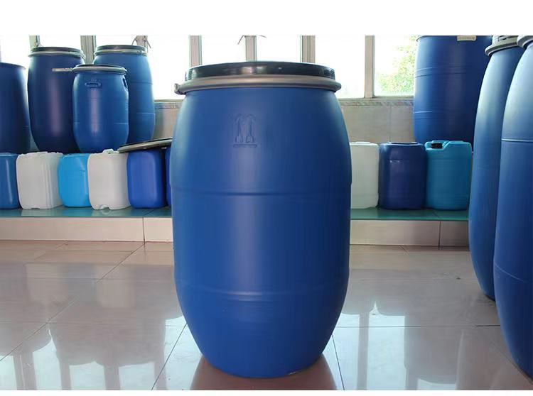 厂家供应蓝色120kg塑料桶包装桶化工水桶油桶圆桶,质量有保证