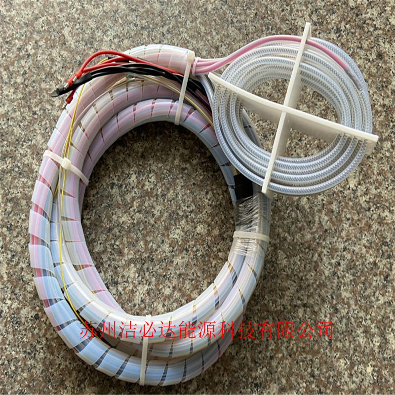供应半导体设备用PFA在线加热器 PFA管路加热器滚筒式加热器