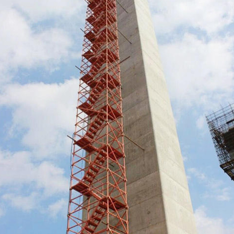 产地供应 组合式安全爬梯 施工安全爬梯 基坑建筑网型爬梯 支持定制