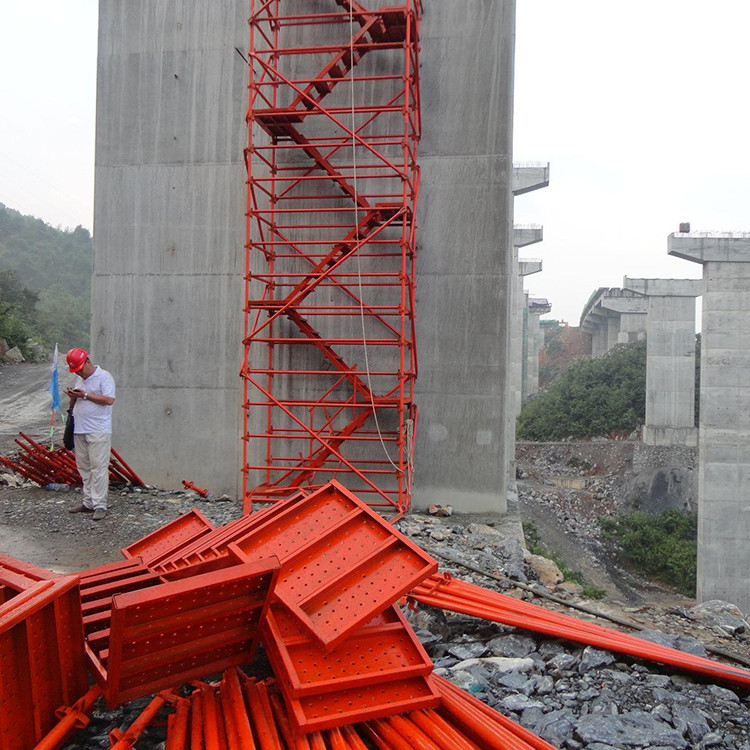 利科出售 盘扣式安全爬梯 建筑之字形安全爬梯 路桥施工安全爬梯