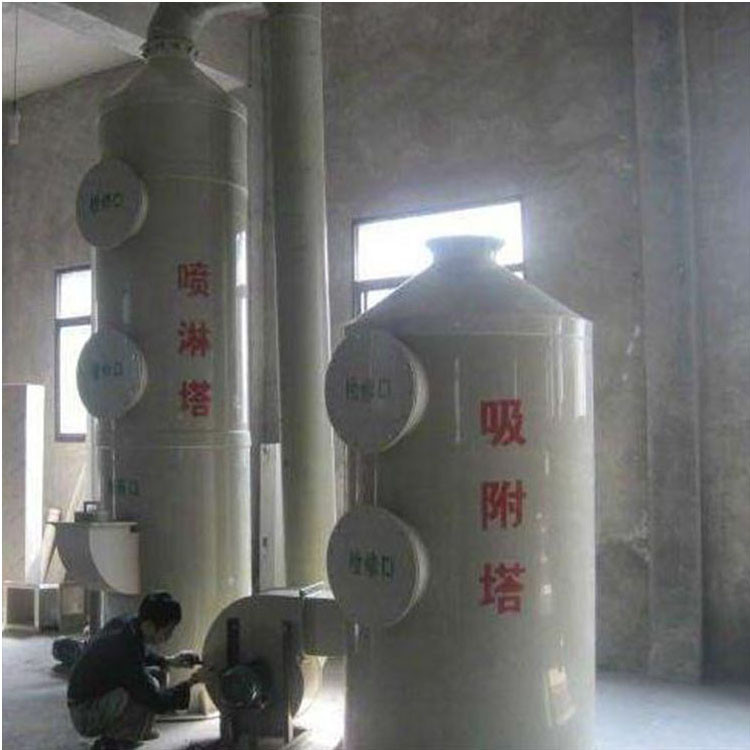 喷淋塔除尘器 废气处理喷淋塔 厂家生产 油烟高温脱硫洗涤塔 不锈钢喷淋塔