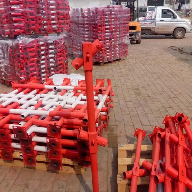工具化建筑器材 楼梯扶手立杆 建筑施工管件临边防护用品立杆 厂家直销