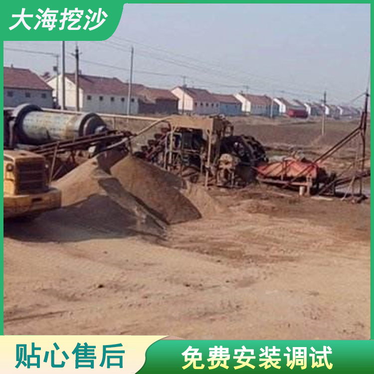 制沙生产线价格 大海沙矿机械 操作简单 制沙生产线