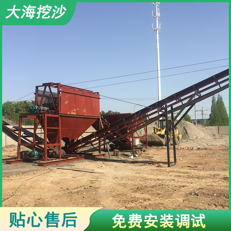 大海50型滚筒式筛沙机-推车式80型筛沙机-厂家报价