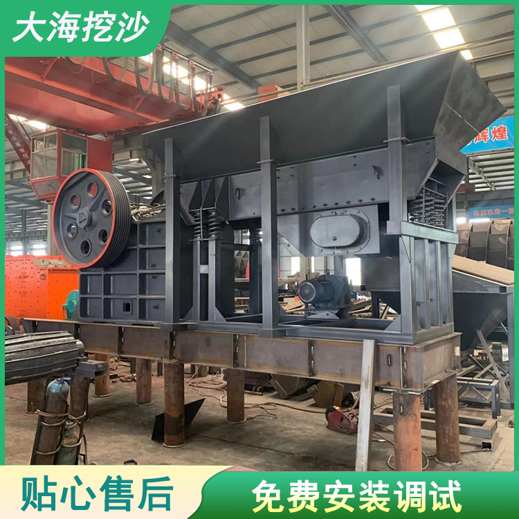 大海制砂机加工 山东混凝土制砂 石料粒度均匀 制沙设备