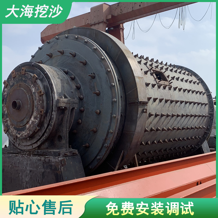 新型全自动球磨机 制砂水洗砂设备 矿用球磨机制砂