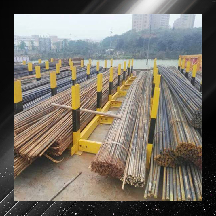  工地用工字钢原材料支架    建筑施工用钢筋笼台架     永邦供应  海南    钢筋堆放架
