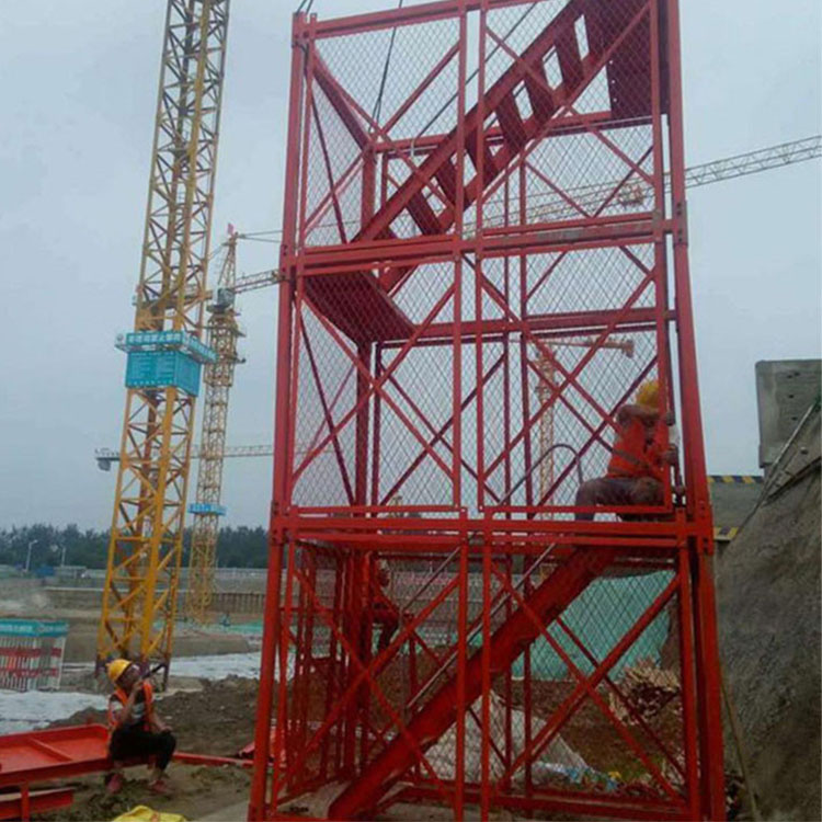 基坑通道梯笼 产地供应 组合框架式安全梯笼 地铁基坑梯笼 欢迎来电咨询