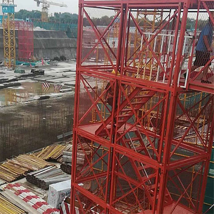 重型箱式梯笼 河北利科 建筑安全梯笼 加重安全梯笼 来电订购