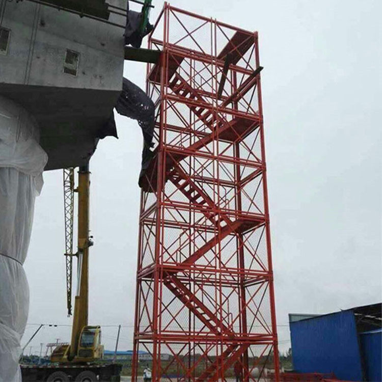 深基坑安全梯笼 长期供应 施工重型梯笼 建筑施工安全梯笼 来电选购