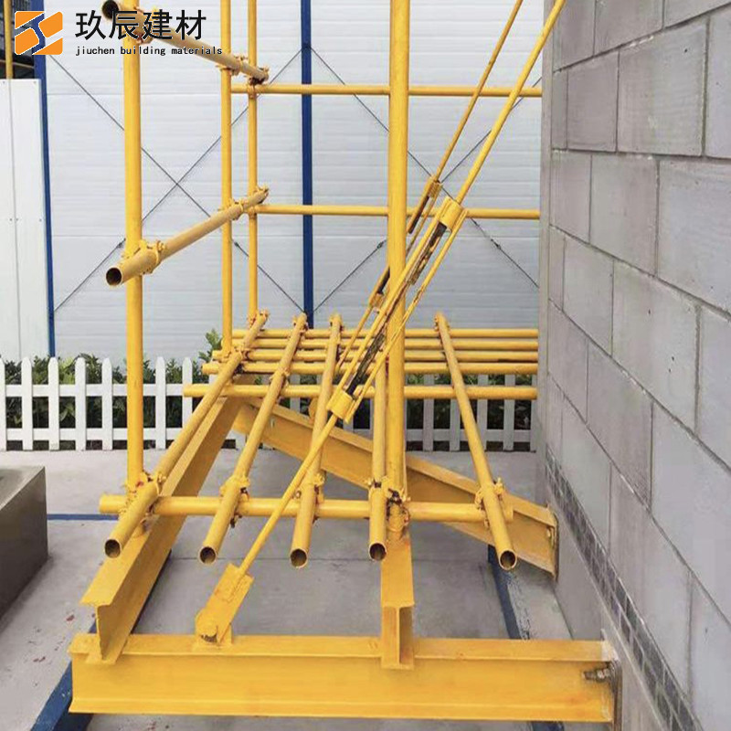 新型外架悬挑梁 花篮式拉杆悬挑梁 外拉式悬挑架 新型短肢工字钢 厂家直销
