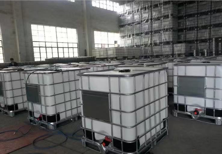 现货出售1000升铁架食品级耐酸碱塑料吨桶IBC方形化工集装桶