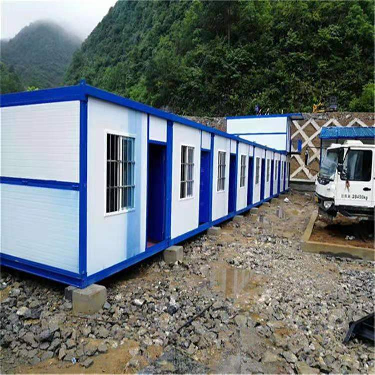 冬暖夏凉打包箱房可住人  打包箱房承建  结构稳定好